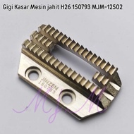 MESIN (GRADE A) H26 THICK SEWING GEAR - Feed dog / Coarse Teeth H26 Industrial Sewing Machine Needle