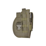 Universal Tactical Gun Holster Right Hand Molle Pistol Holster Combat Airsoft Waist Belt Holster for
