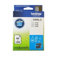 Brother Ink Cartridge LC535XL Cyan Brother DCP J100 / DCP J105 / MFC J200 Ink Benefit