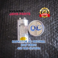 KAPASITOR AC SAMSUNG 20uF UNTUK 3/4 PK - 1PK CBB65 ORIGINAL