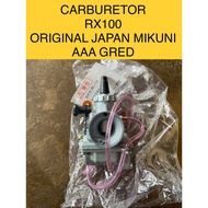 RX100 CARBURETOR KARBURETOR RX100 ORIGINAL JAPAN MIKUNI AAA GRED EX5 DREAM EX5 WAVE100 WAVE125