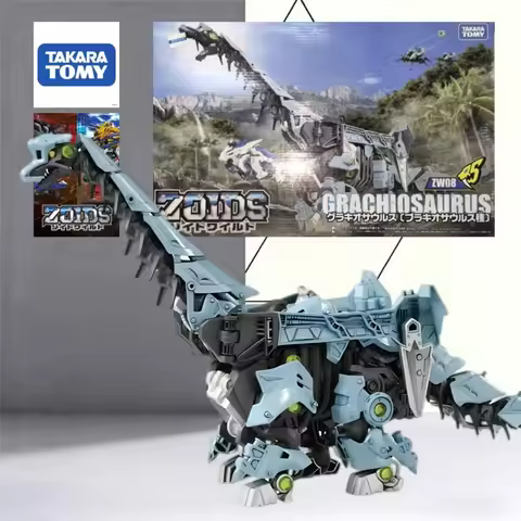 Takara Tomy ZW08 Grachiosaurus Zoids Wild Giant Transport Dino Mecha Wild Blast Grand Hammer Crush M