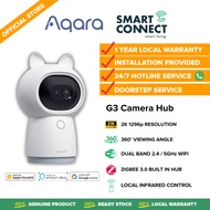 Aqara G3 Camera Hub AI Facial and Gesture Recognition IR Transmitter 360° Pan &amp; Tilt Global Version Kamera CCTV