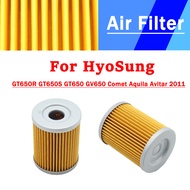 For Hyosung GT650R GT 650R GT650S GT 650S GT650 GT 650 GV650 GV 650 Motorcycle Air Filter Washable R