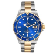 Rolex Rolex Submariner (Reference 16613). A yellow gold stainless automatic wristwatch with date. 20