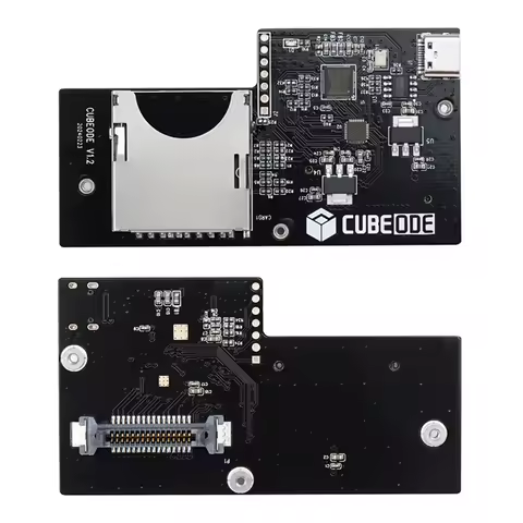 CUBEODE V1.2 Game Console Optical Drive Emulator with 4 Screws Plug&Play Optical Drive Emulator for