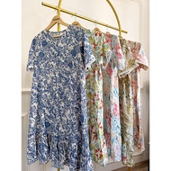 Minomiko Homedress Midi Button Daster Kekinian Busui Bumil friendly | Rayon Daster
