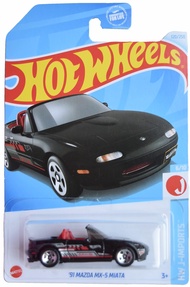 Matchbox Hot Wheels '91 Mazda MX 5 Miata, HW J Imports 6/10 [Black] 120/250, L2593