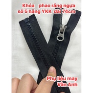 YKK crocodile buckle/zip 74cm long - sewing accessory