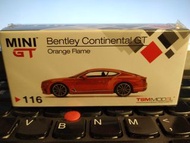 Mini GT 116 Bentley Continental GT Orange Flame