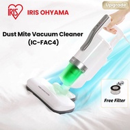 IRIS OHYAMA Dust Mite Vacuum Cleaner (IC-FAC4) For Bed Sofa Cushion Mattress, High Power Model, The 