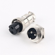 GX16 Aviation Plug Connector CB 2 pin 2pin 2p 16mm 16 milli audio