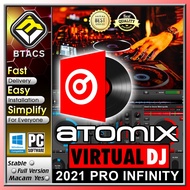 🔥Atomix VirtualDJ 2021 Pro Infinity | DJ | Full Version | Install for Windows