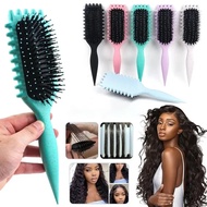 Portable Bounce Curl Define Styling Brush Detangling Hair Brush Curls Barber Styling Tool
