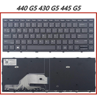 Hp Probook 440 G5 430 G5 445 G5 Series 929820-001 9Z.NEESQ.001 Laptop Keyboard