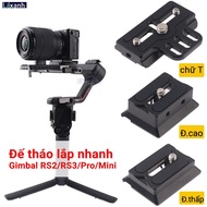 DJI Ronin RS3 mini RS3Pro RS2 RS3 Pro Mini Quick Release Plate gimbal Gimbal