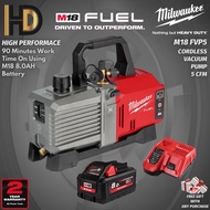 Milwaukee M18 FVP5 Fuel 5 CFM Vacuum Pump / Milwaukee Air Cond Vacuum Pump / 5 CFM Vacuum Pump / 2 Y