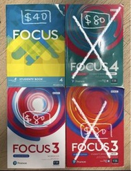 Focus 3 & 4 Student's Book & Workbook