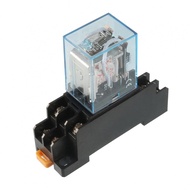 DIN Rail Relay 35mm DIN Rail Mount Electromagnetic Relay 10A 240VAC/28VDC
