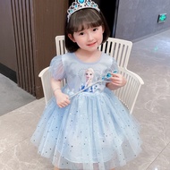 Frozen Princess Elsa Dress For Kids Girl Elsa Frozen Dress Kids  Princess Girl Dresses [9527]