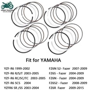65.5Mm Be Motorcycle Engine Piston Rings For YAMAHA Fz6 Fzs6xcb Fzs6xcl 2008 Fzs6yb Fzs6ycb Fzs6y