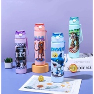 800ml Water Bottle Brainrot Sahur Character Leakproof Kids Bottle Bpa-Free