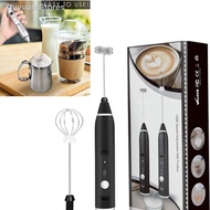 ❁Wingsbro Milk Frother, Handheld USB Rechargeable Coffer Mixer, Cordless Electric Blender