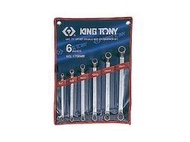 工具 KING TONY 6件式 75度梅花板手組 雙梅花板手組 梅開板手 梅花扳手 1706MR