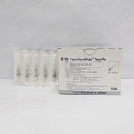 BD Needle 27G 1/2 5's