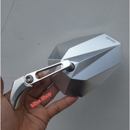 [Chính Hãng] Kiếng Hậu H2C v5 new 2025 gắn mọi dòng xe chất liệu nhôm CNC nguyên khối