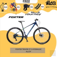 JAB.[High-end] FOXTER TRIVOR 27.5 HYDRAULIC ALLOY mountain bike with shimano tourney 1x8 speed.