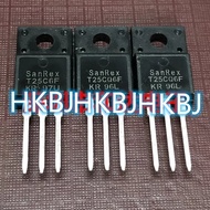 2pcs T25C6F T25CQ6F TO-220F T25C6F 600V 25A new original on sale HKBJ
