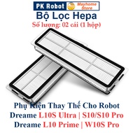 Phụ kiện Dreame L10S Ultra S10/S10 Pro L10 Prime W10S Pro Chổi lăn Chổi cạnh Bộ lọc Giẻ Lau Túi bụi/
