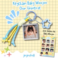 KEYCHAIN WOOJOO CUTE KDRAMA OUR UNIVERSE