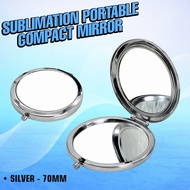 Sublimation Portable Compact Mirror Circle