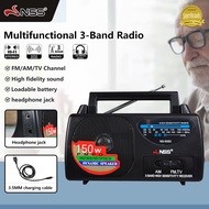 [COD]NSS 3 band Radio fm am sale radio high sensitive with dynamic speaker Radio fm am original Powered by DC or battery,Transistor Radio NS-0083