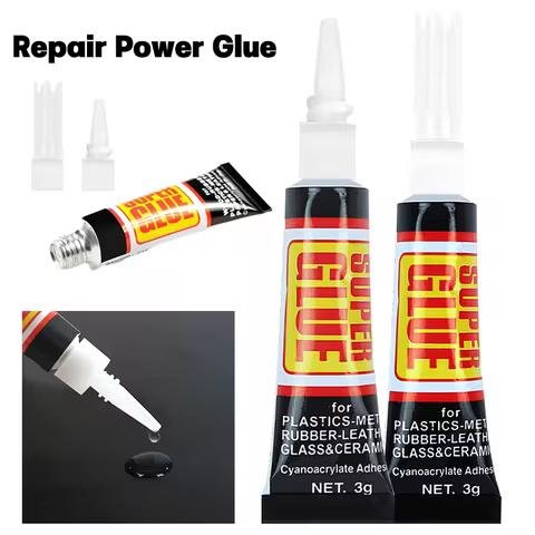 Universal Glue Super Glue Speed Glue Adhesive Quick Drying Adhesive Leather Sealers Repair Adhesive 