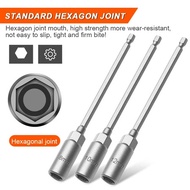 MATA 3PCS Hexagonal Format Shock Key Eye Socket Adapter Size 8mm 10mm 12mm Length, Can Be Used to Op