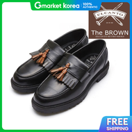Elcanto the Brown Mens Natural Cowhide Loafers 3.5cm Lcmd76J039 Dress Shoes Black 275mm
