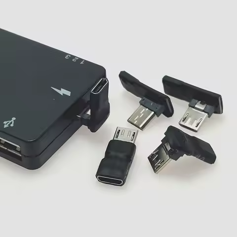 Micro USB Verlängerung Kabel Super Speed Android Elbow Erweiterung Männlichen Zu Weiblichen Daten Sy