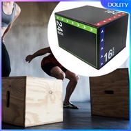 [dolity] Plyometric Jump Box Jump Training Box Plyo Box for Gym Exercise Fitness