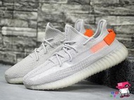 球鞋補習班 adidas YEEZY BOOST 350 V2 TAIL LIGHT 灰橘 歐洲限定 編織 FX9017