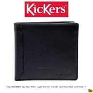 KICKERS Brand Men’s Leather Short Wallet ( KDOZ 50813 BK )