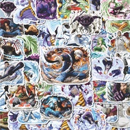 HP 100PCS Cute Punk - Punk Hazzard Saga Aesthetic Stickers Waterproof Stickers Adhesive Stickers Wat