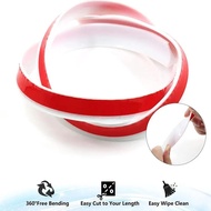 100cm Countertop Water Blocking Strip Self-adhesive Bathroom Bathroom Water Sink Water Strip V6b2