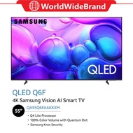 Samsung QA55Q6FAAKXXM 55" QLED Q6F 4K Samsung Vision AI Smart TV