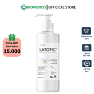 LATOPIC PROBIOTIC EMOLLIENT Active Body and Hair Wash Gel / Gel tắm gội dành cho da dị ứng/kích ứng 