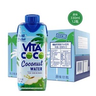唯他可可（Vita Coco）唯特清椰椰子水椰汁飲料低糖低卡含電解質原裝進口果汁 330ml*12 瓶 0 脂肪 0 膽固醇 NFC 非濃縮還原 天然健康