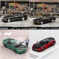 Street Weapon 1/64 SW64167 BMW E24 635 CSI - SW64168 Mercedes Benz W140 S600 - Focal Horizon FH64025