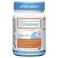 Original Import - Life Space Probiotic Powder For Children 60g / Life Space Serbuk Probiotik Untuk K